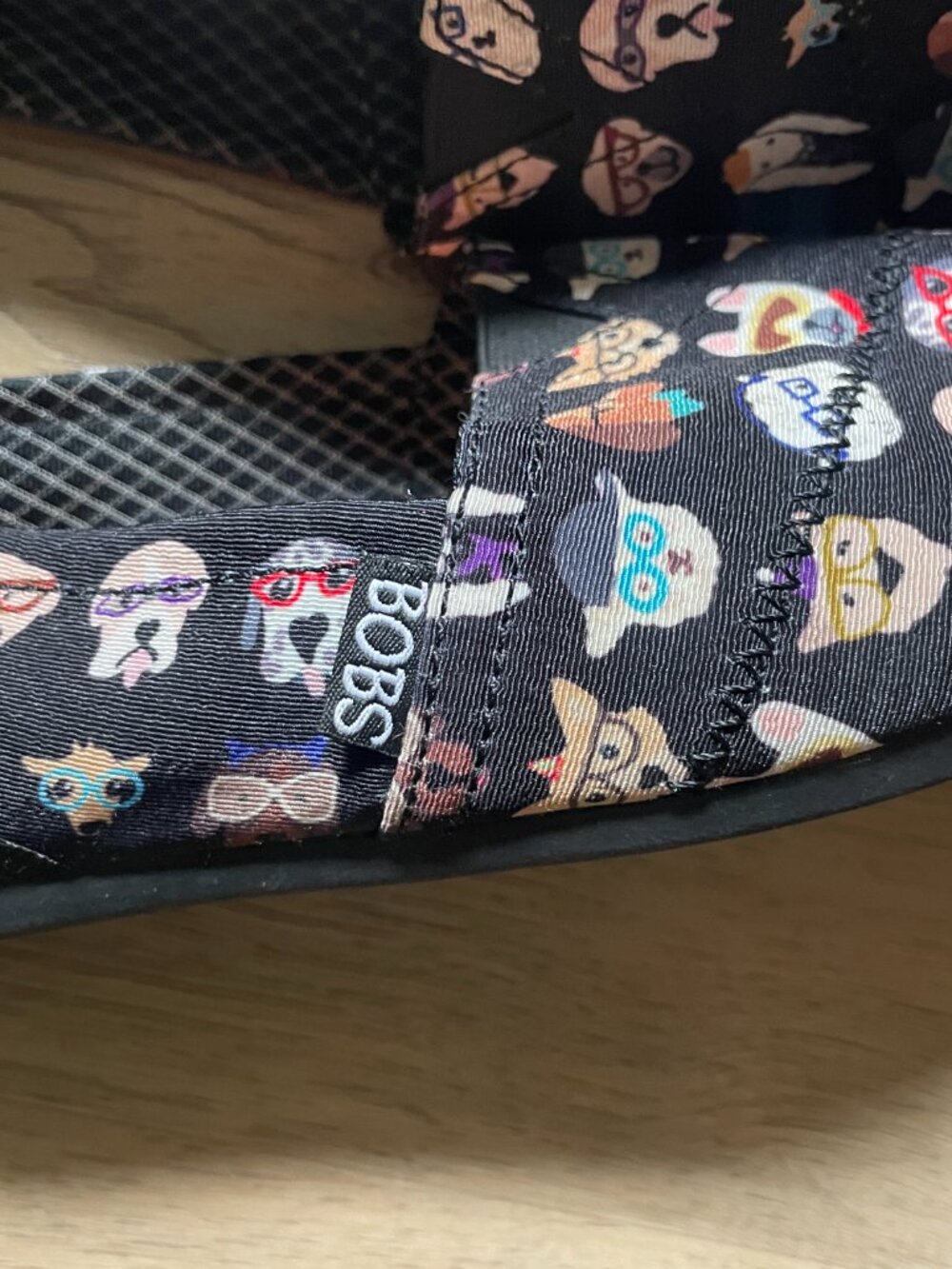 BOBS Sketchers “For Dogs” Woman’s Size 7.5 Memory Foam Comfy Puppies Pup Smart! - Picture 6 of 8